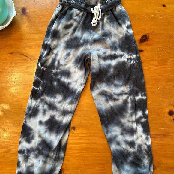Blue Tye Dye Garage SweatPants - Picture 2 of 3